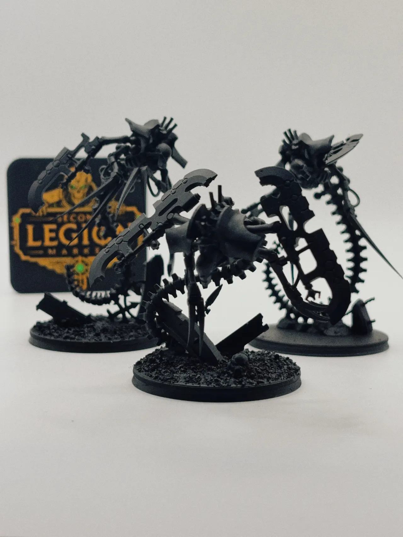 Ophydian Destroyers — Necron Destroyer Cult in resin, Second Legion Market